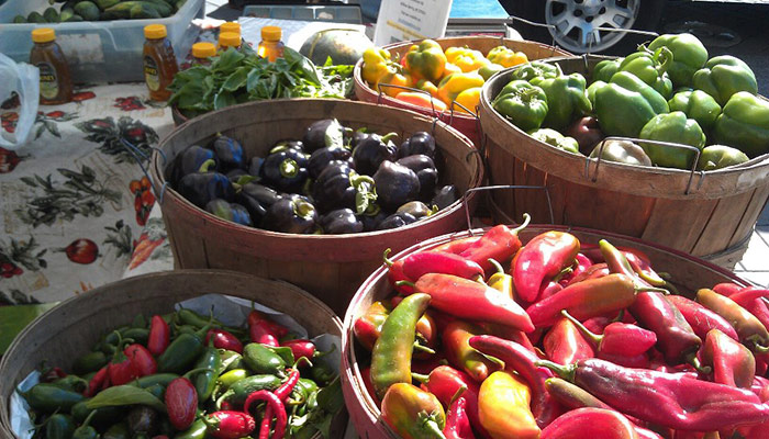 Hilltop Farms' Produce From Willow Springs, NC At The Downtown Raleigh Farmers' Market